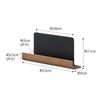 Yamazaki Jitsugyo 6141 Shinto Altar Stand Brown W25 X D5 X H11cm RIN Simple Shinto Altar Bill Holder Stand Type 6141 Approx.