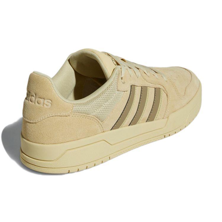 Adidas Neo Entrap Comfortable Versatile Low-Top Skate Shoes Unisex Sneakers Light-Mustard-Green GW9675