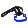 1Pair Children Gymnastic Rings with Adjustable Straps Kids Exercise Pull Up Rings 331lb CapacityBlue