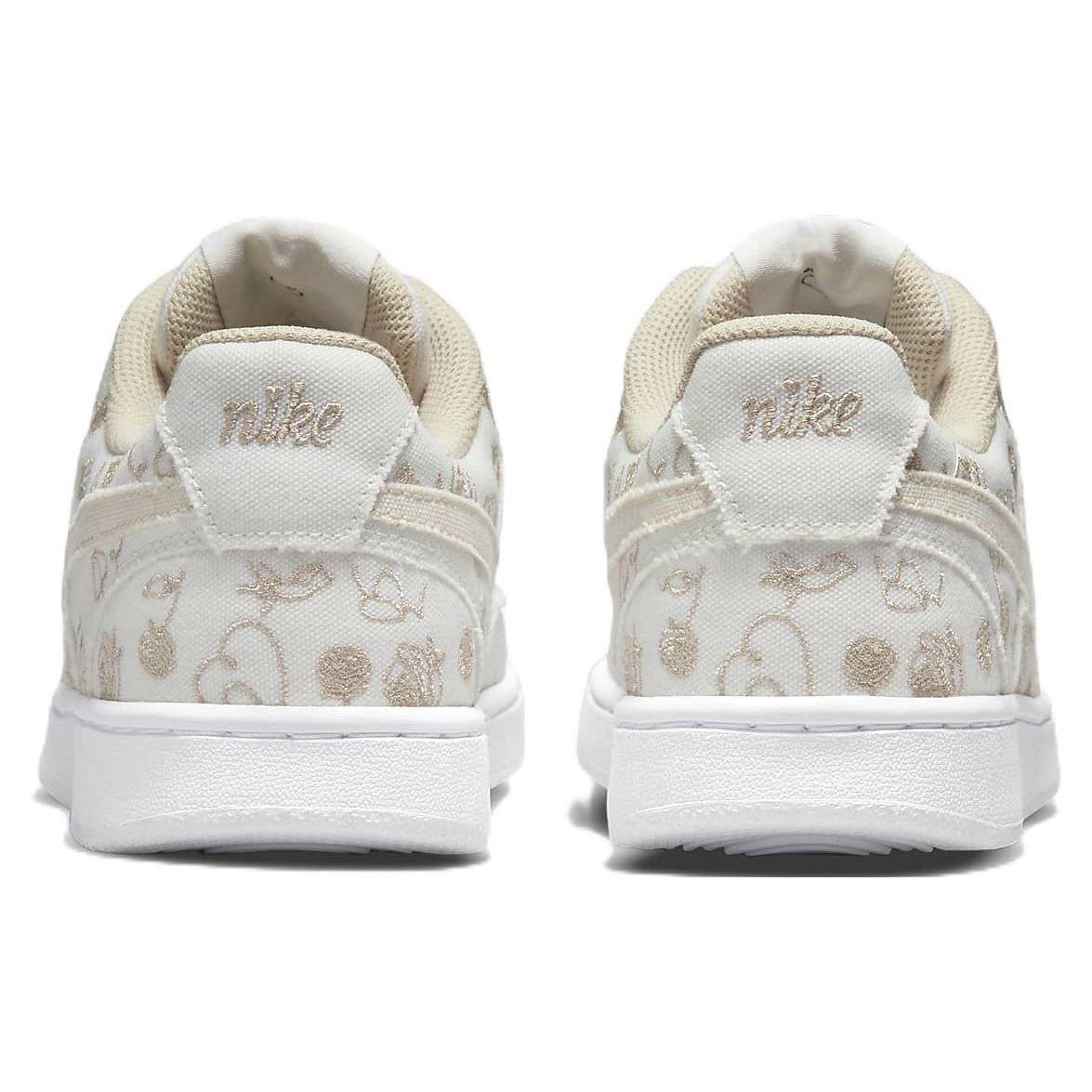 Женские кроссовки Nike Court Vision Low Valentines Day White Summit-White Rattan — фото 5