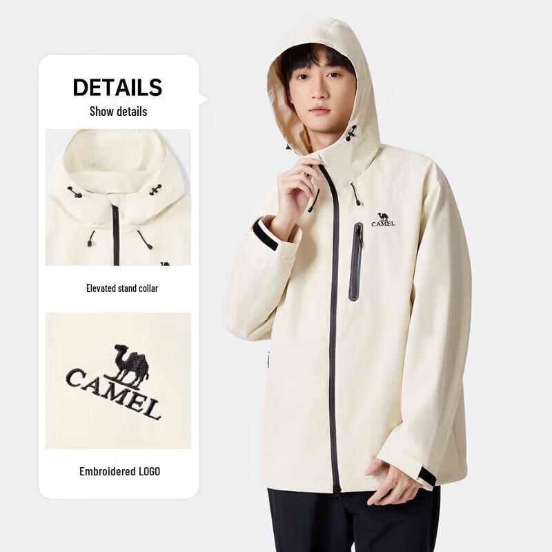 Camel Unisex Loose Fit 3-Proof Jacket