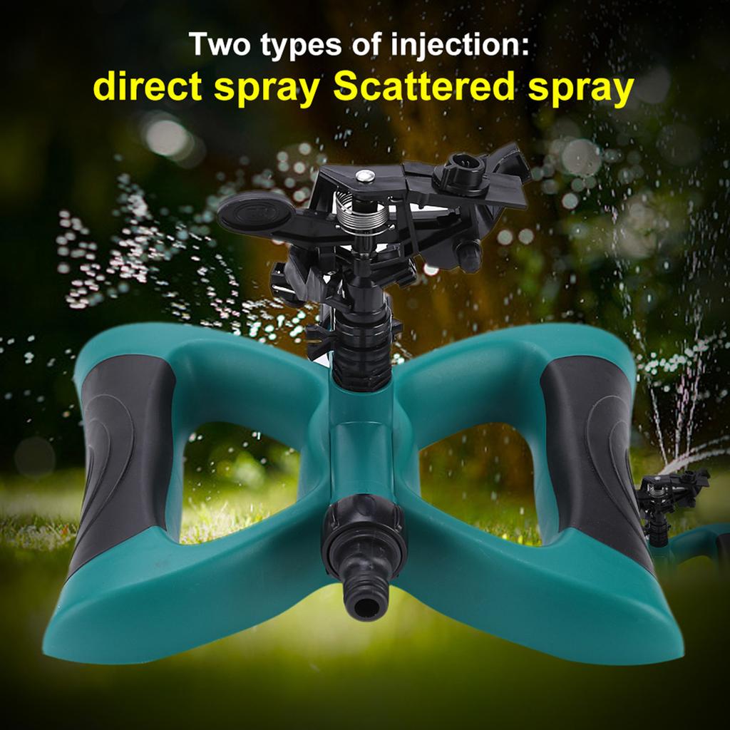 360 Degrees  Fully Circle Rotating Watering Sprinkler Irrigation System Nozzle  for Garden
