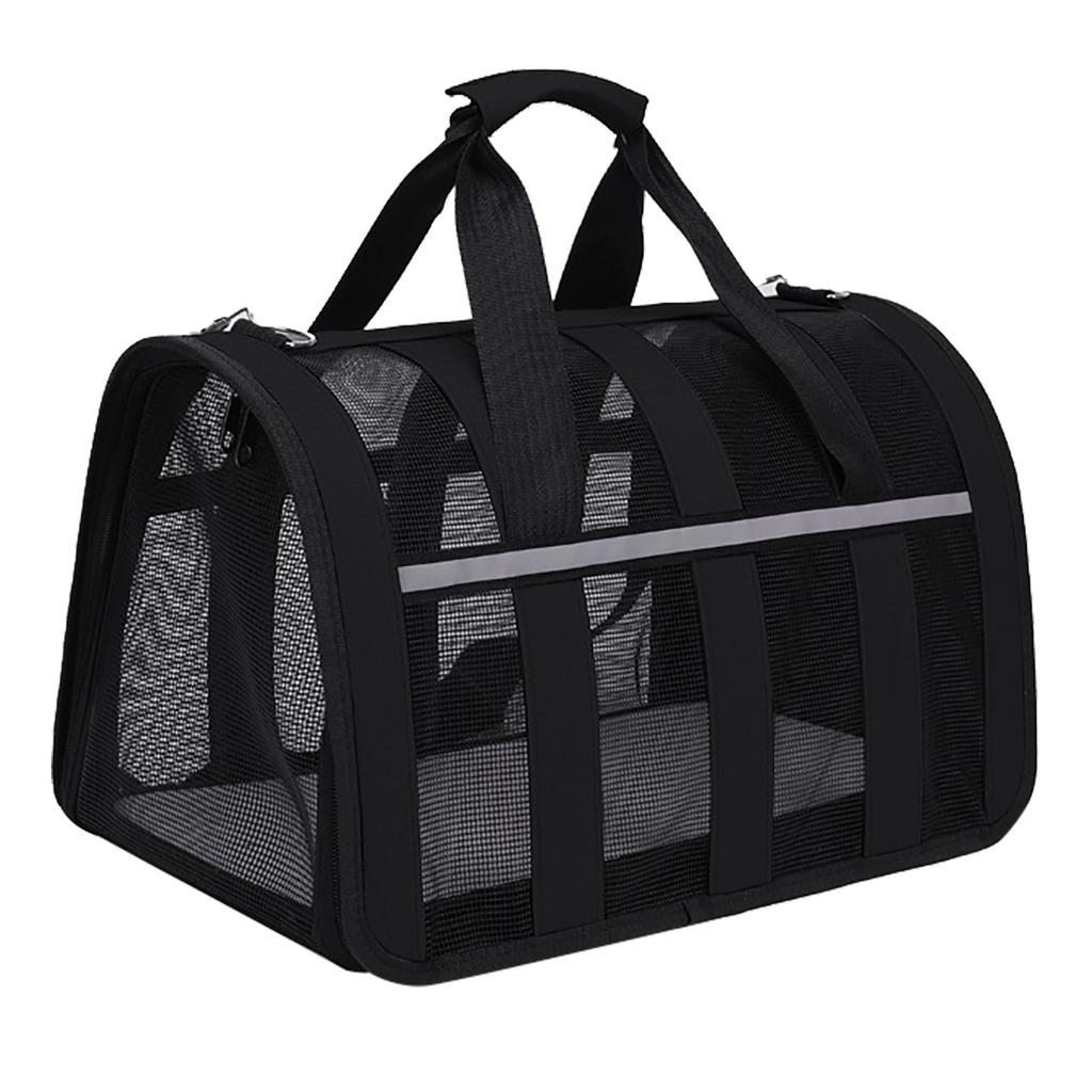 Trasportino per Gatti Impermeabile Traspirante Tessuto Oxford Pieghevole Borsa da Viaggio per Animali Domestici per Animali Cani