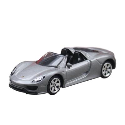 Seria 1/64 Porsche 918 Spyder Kabriolet Samochód Wyścigowy Model Zabawki Odlewany Metal Wolne Koła Kolekcja Prezent dla Dzieci Chłopców