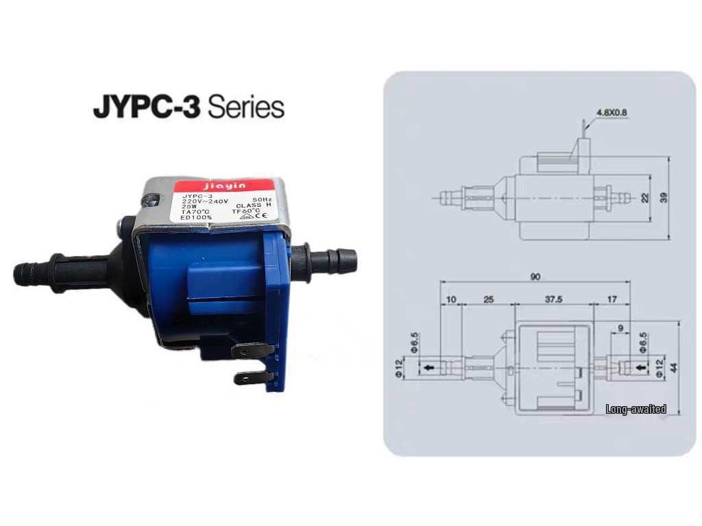 Jiayin 25W Water Valve Solenoid Pump for Steam Iron