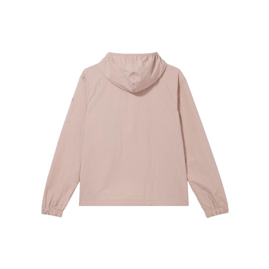 Timberland Solid Color Sun Protection UV Resistant Hooded Zip Jacket Women Jackets Light-Pink A5PHP-662