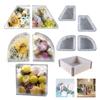DIY Craft Resin Silicone Mold Bookend Casting Molding Template for Art Tabletop Decoration House Accs Gift Making Tool