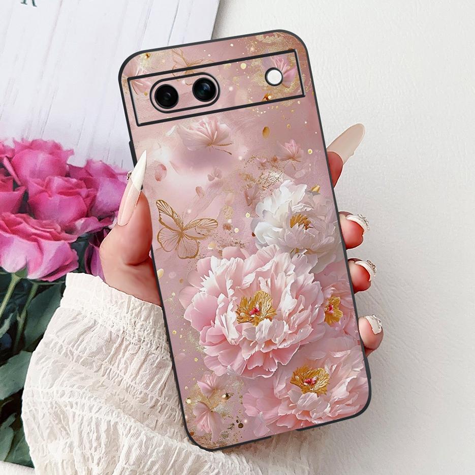 Für Google Pixel 8A Hülle Pixel8 Pro Niedliche Katze Löwe Bemalte Abdeckung Weiche TPU Handyhülle Für Google Pixel 8 Pro Pixel8A Fundas Bumper