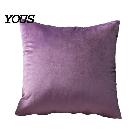 High-density Velvet Pillow Cover Solid Color Cover, Soft Plush Throw Case, 17.7x17.7 Inch Directional Smooth Cushion for Sofa, Bed, Office, Cozy Home