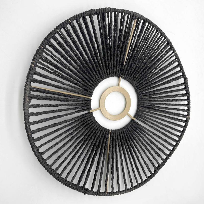 1PC Accessory DIY Household Cover Adornment Creative Decoration Retro Imitation Rattan High Quality Pastoral Style Lampshade