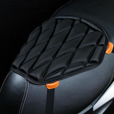 Motorcycle Driver Seat Cushion Comfortable Motorcycle Passenger Seat Cushion Seat Pad Shock Absorption Breathable for Long Rides