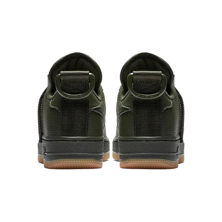 Nike Air Force 1 Utility Grade School 'Sequoia' (Unisex) Sequoia / Sequoia / Black Skate Shoes AJ6601 300
