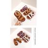 Artistic Retro Girls' Beach Sandals for Toddlers & Youth Simple Soft-Sole Princess Shoes for Babies Fashion Kids Shoes