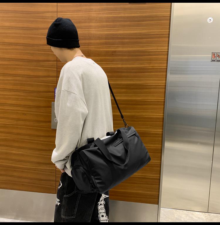 Geantă sport ușoară: Călătorii pentru studenți, Yoga, Fitness, Separare uscată/umedă, Distanță scurtă, Bagaj de mână.