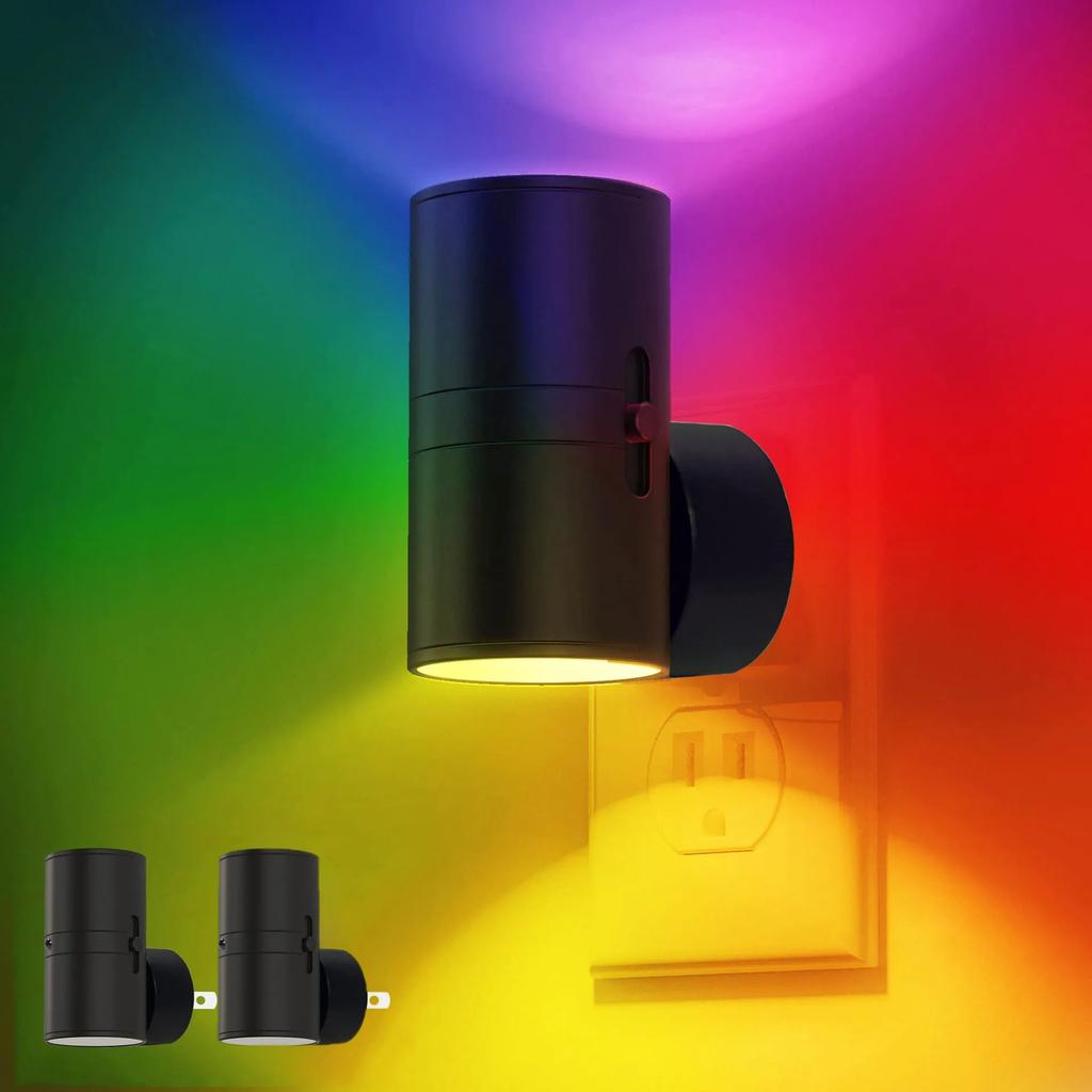 Wall Mounted LED Light with Adjustable Brightness Sensor From Dusk To Dawn Used for Corridors Bedrooms and Bathrooms