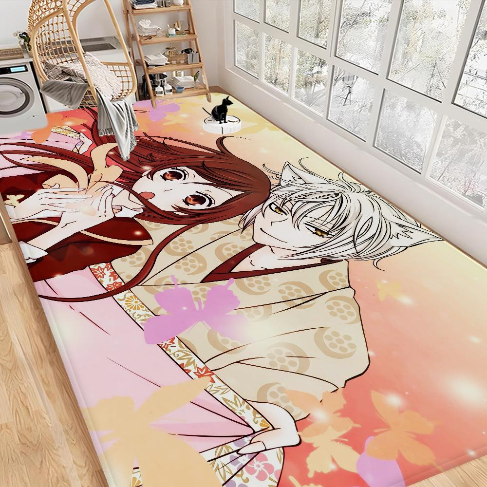 Kamisama Kiss Bathroom Mat Non-Slip Laundry Room Mat Laundry Decor Balcony Child Living Room Toilet Rug