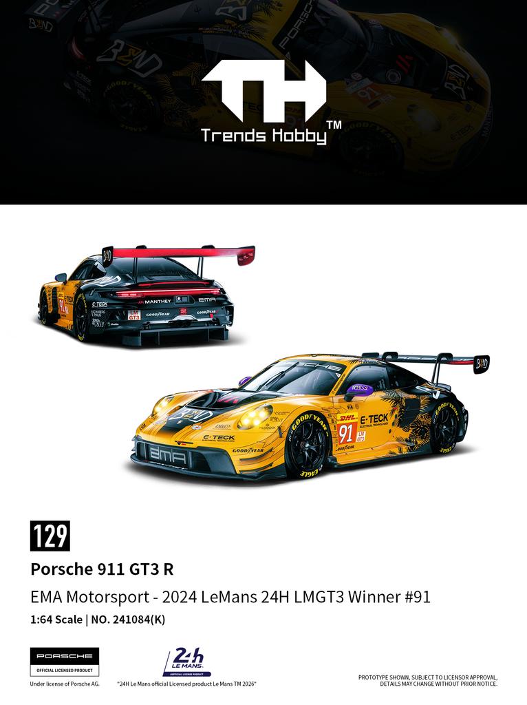 TH-Trends Hobby 1/64 Lamborghini Huracan GT3 EVO2 - DTM Porsche 911 GT3 R - Le Mans 24 Hours Cars Alloy Diecast Metal Model