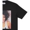 Palace Houston Singer Graphic Crew Neck T-Shirt Unisex Tops Black P19TS332
