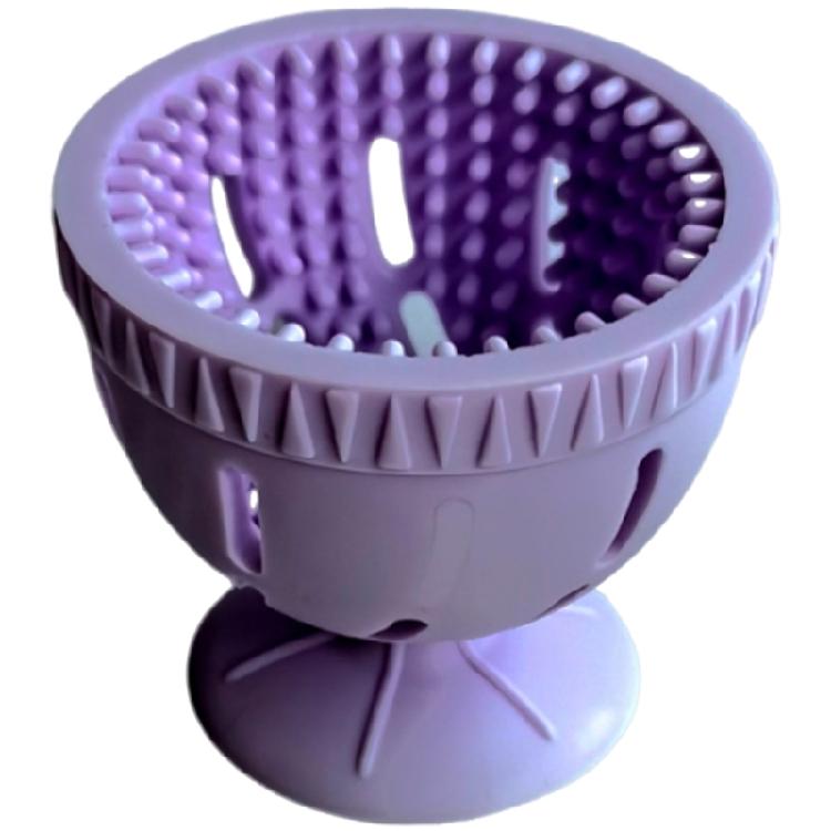 Silicone Eggs Scrubber Brush For Delicate Eggshells Efficient Cleaning Kitchen Gadget With Comfortable Nonslip Handle