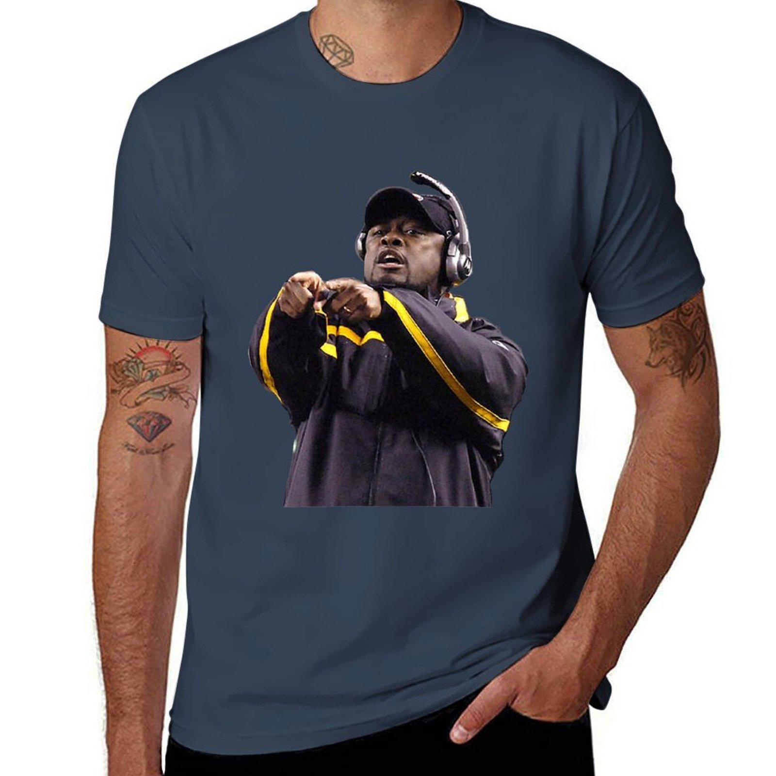 Mike Tomlin Tshirt Work Wear Short Sleeve Tshirt S