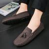 Große Übergröße 45 46 Quasten Penny Loafers Herren Flats Herren Freizeitschuhe Slipper Weiches Leder Herren Fahrschuhe Herren Mokassins