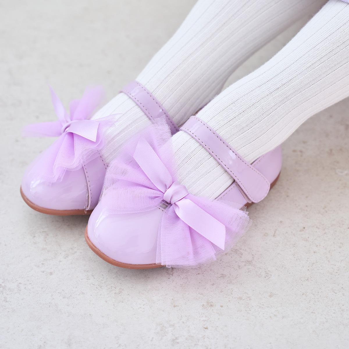 

[BABYZZAM] Girls Spring Sherbet Flat Purple, Y943, 7000026514, Popular Korean Shoes 200