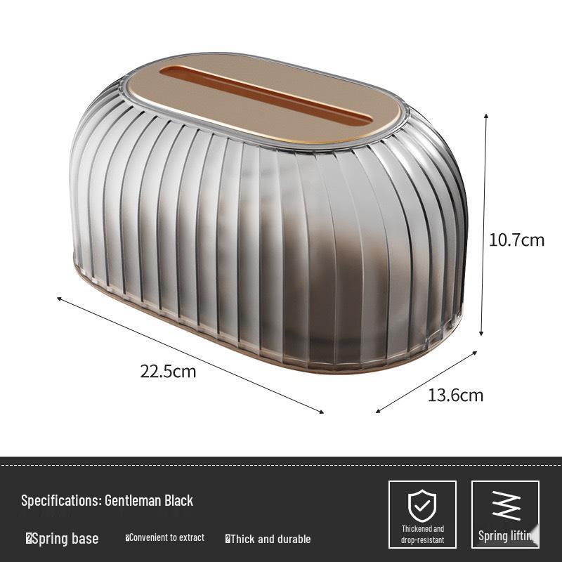 Elegant High-End Tissue Box for Bathroom, Living Room, or Hotel - Adds Luxury To Any Space.