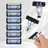 7-Layer Razor Shaving Blades & Universal Holder for Men's Shaving – Compatible with 6-Layer Blades