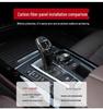 BMW X5/X6 F15/F16 Kolfiber Interiör & Exteriör Modifiering Mittkonsol Växelspak & Ventiler Dekorationsklistermärke