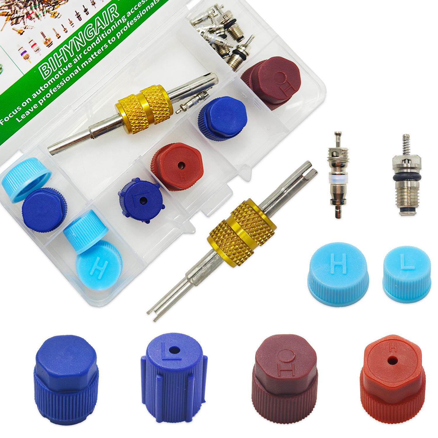 

Dual-Use Wrench for Automotive AC Valve Core and Tire Valve Stem Installation & Deflation