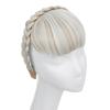 Ladies Wigs Bangs Headbands One-piece Covering White Invisible Seamless Wig Piece Top of the Head Reissue