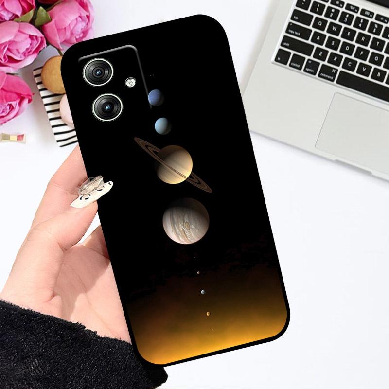 Für Moto G54 Hüllen G54 Power Weiches Silikon TPU Handyhülle Für Motorola Moto G53 G51 G50 Mode Gedruckt Astronaut Hüllen Case