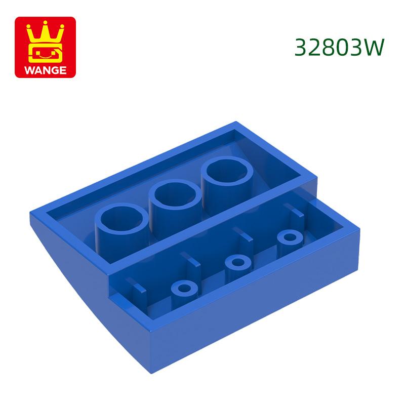 

Non-Toxic 44Pcs/Lot 32803W Arc Slope 3X3 Reverse Curved Building Blocks Moc Accessories Compatible With Brick Children Toys Gift Box about44pcs
