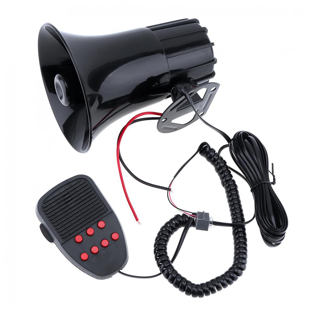 Loud Horn Siren 12V Speaker 7Sounds Tone MIC 100W Car Suv Multi-tone Claxon Horn Loud Horn Siren 12V Speaker 7Sounds Tone MIC 100W Car Suv Multi-tone Claxon Horn