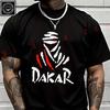 2026 T-shirt da uomo Rally Dakar Moto Stampa Grafica T-shirt da uomo Estiva Manica Corta Top Tee