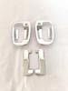 Chrome Door Handle Covers of for Isuzu 23 Elf and Truck GZ (Set 2) (7th Generation, R5.3 Later), Accessories, Exterior, [Used]