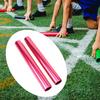 2 Aluminum Alloy Pieces Hollow Relay Sticks