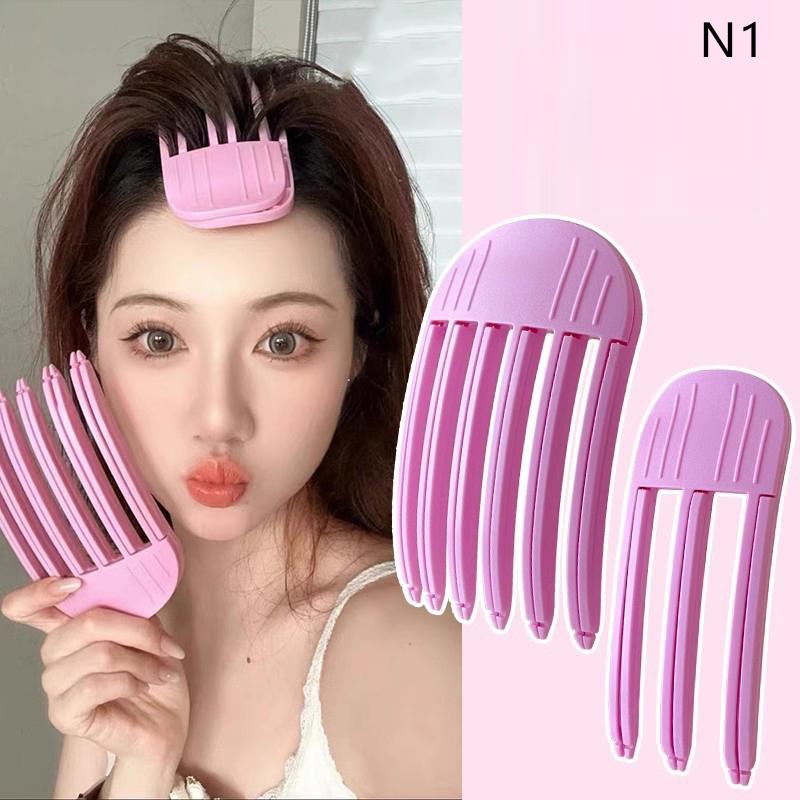 Magic Hair Root Natural Fluffy Hair Clip No Heat Rollers Hair Styling Clip Bangs Hairpin Women Hair Curler Bangs Salon Styling