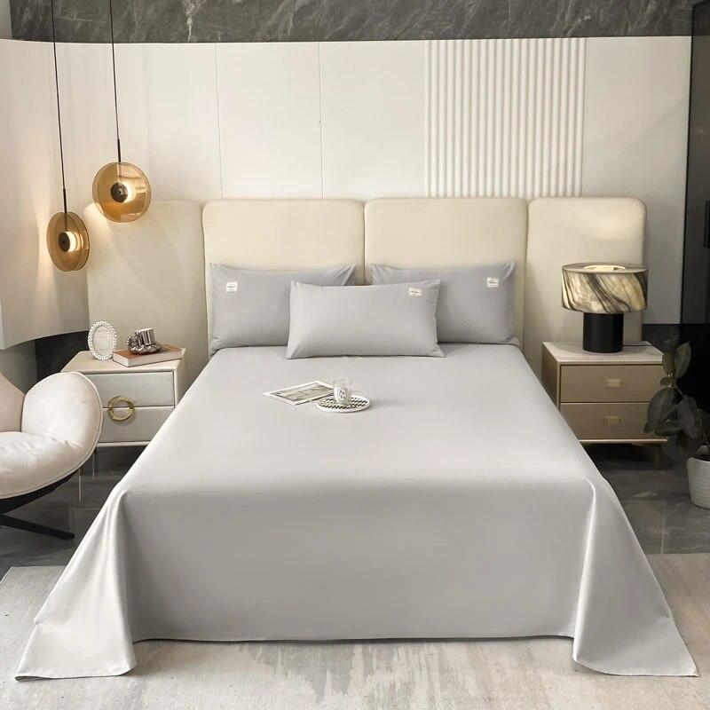 100% Cotton Fitted Sheet Brushed Fitted Sheet with Elastic Band Solid 1 Fitted Sheet Soft and Comfortable Mattress Cover Large