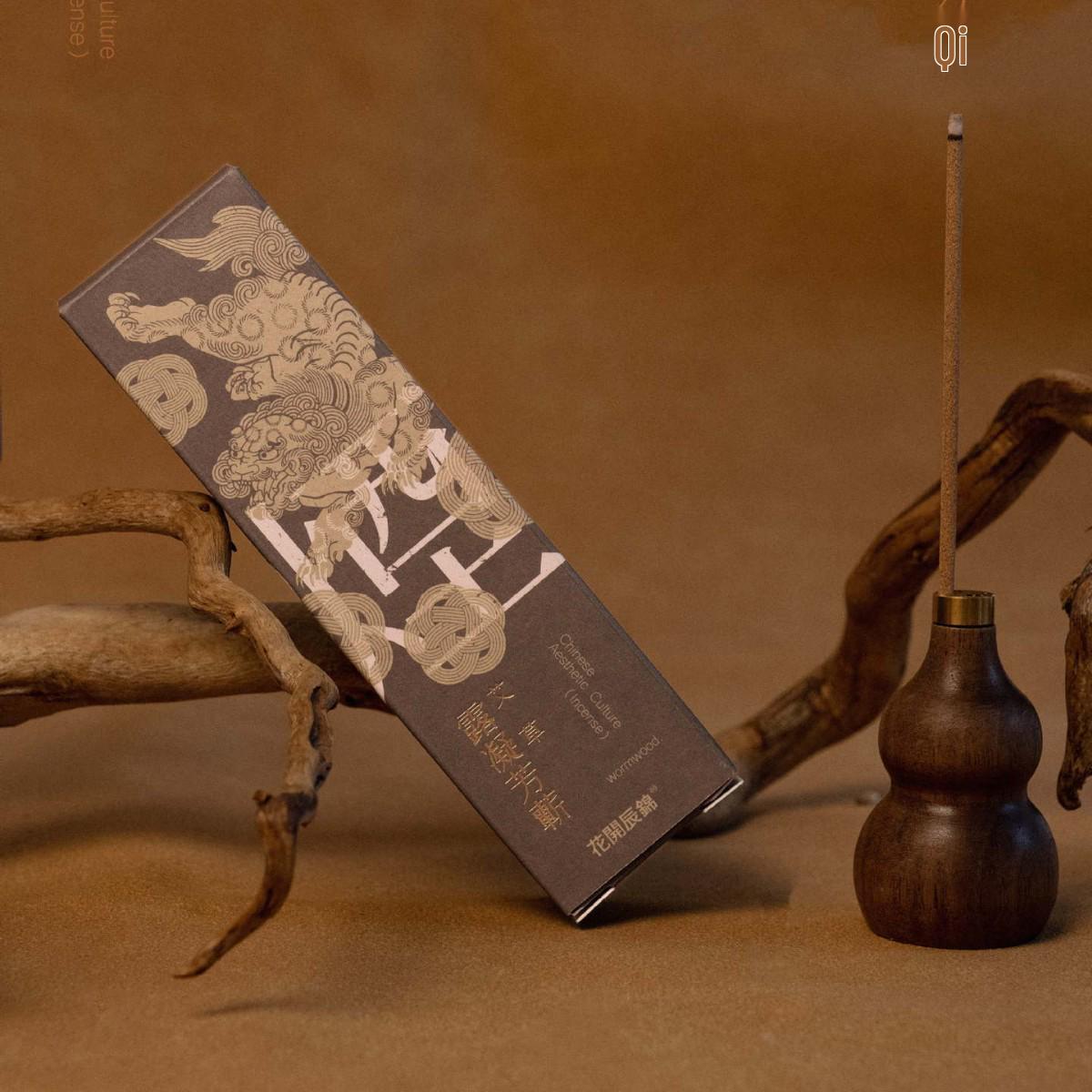 Dragon Boat Festival Gift: Agarwood & Mugwort Scented Incense Sticks with Accessories