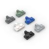 MOC 10PCS 44567 Hinge Plate 1x2 Building Blocks Locking On Side With Bottom Bricks Particle Puzzle Toy Children Birthday Gifts