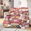 ONE PIECE Tony Tony Chopper Print Blanket Warm Comfortable Flannel Blanket Suitable for Bedrooms,Sofas, Beds,Chairs -QIAO117