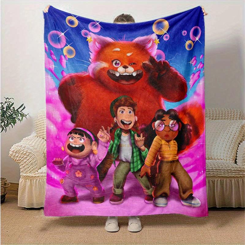1 Stück, "Wohnkultur Decke Weich & Gemütlich Roter Panda Design für Sofa, Couch, Bett, Reisen, Camping