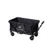 ShanZhiKe Double-Layer Portable Folding Camp Stroller - Outdoor Hand Pull Cart for Picnic and Stall Use