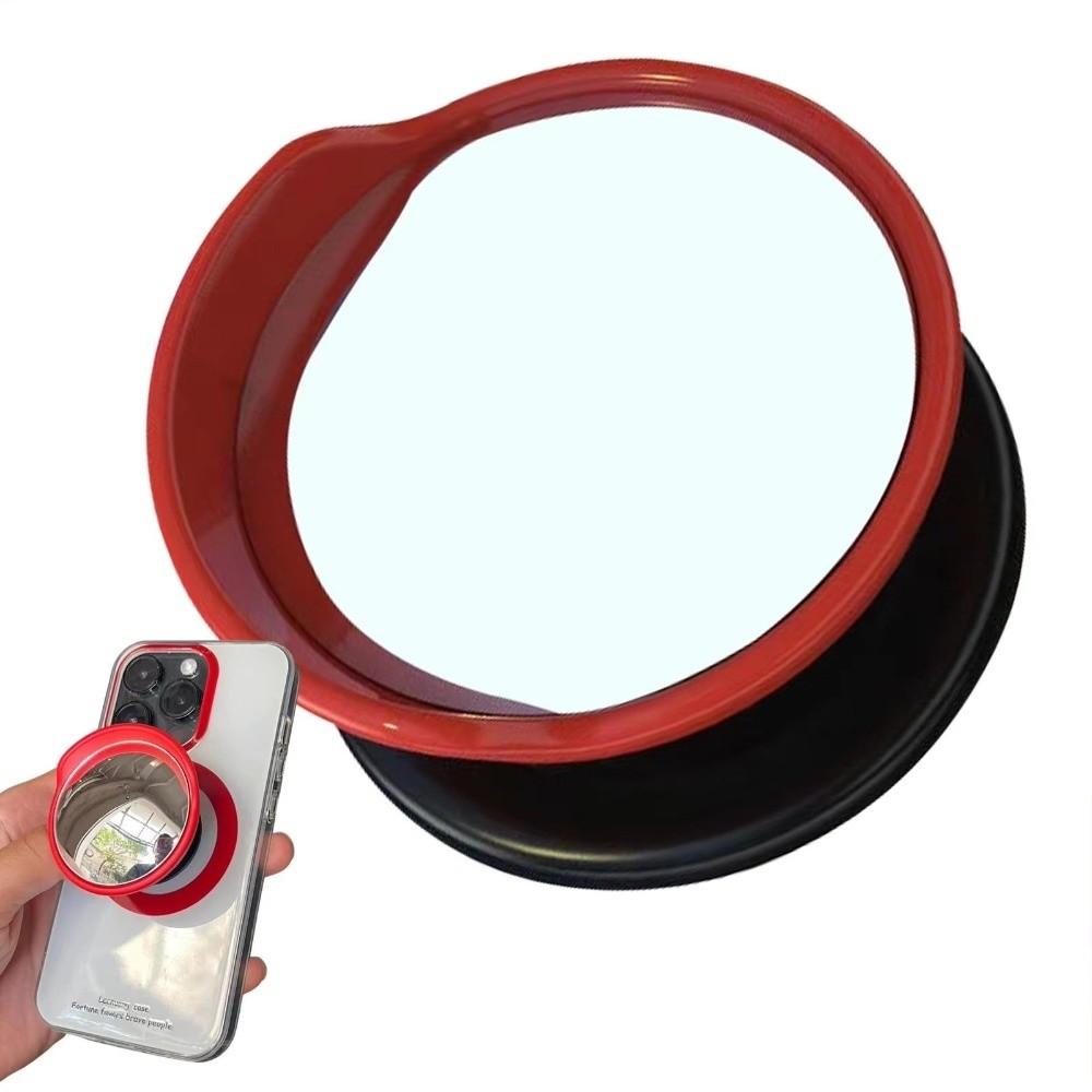 Adjustable Convex Mirror Phone Holder Portable Selfie Mirror New Wide Angle Mirror Daily Outings