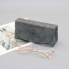 Retro Leather Unisex Sunglasses Case - Portable, Pressure-Resistant, and Fashionable Storage Solution