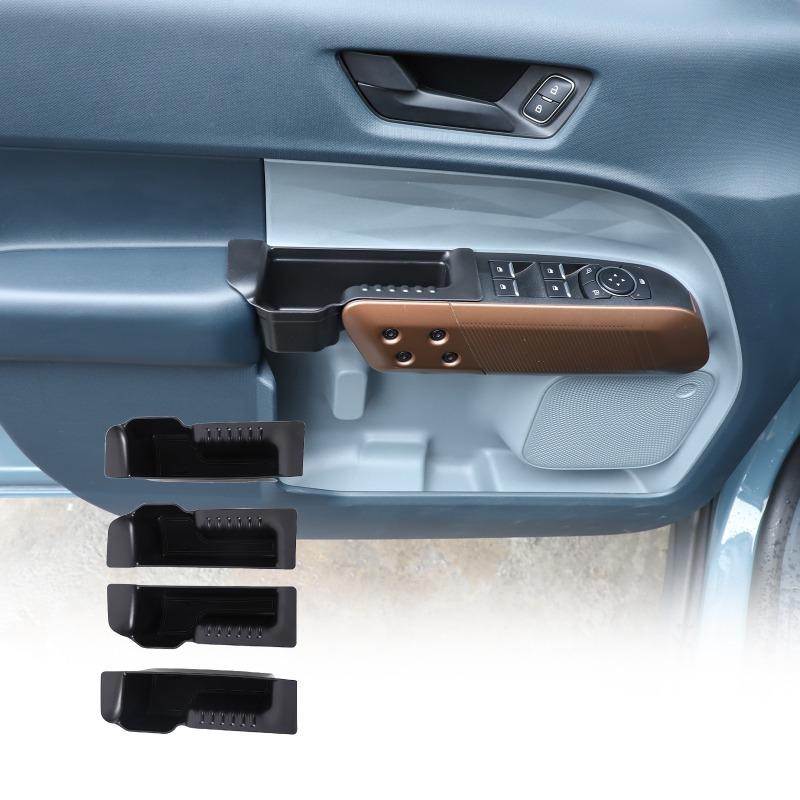Door Side Storage Ert Organizer Box For Ford Maverick +, Car Interior Door Storage Container Auto Accessories