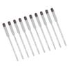 10Pcs Hydrometer Glass Beer Tester Wine Meter Measuring Tool Set Kit for Home Brewing 0 100