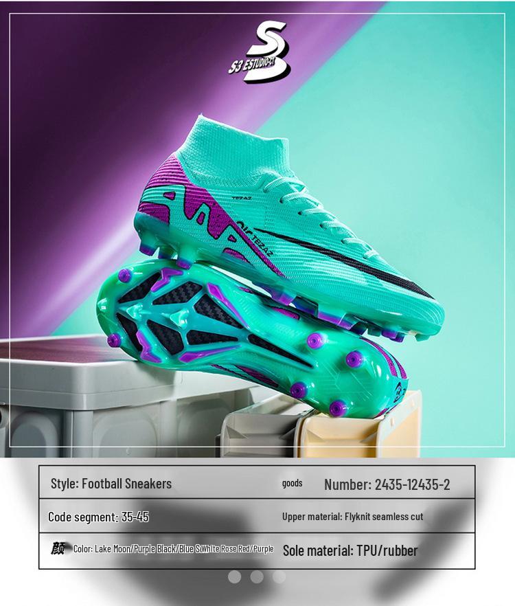 World Cup Kids' Football Shoes: Boys, Girls & Teens - TF/AG Cleats for Training & Competition
