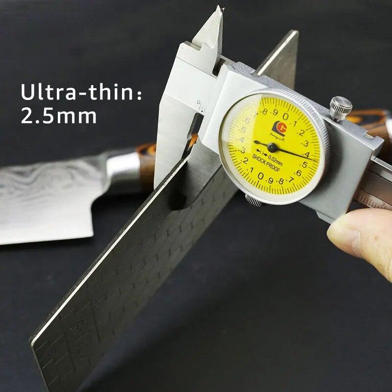 Diamant-Messer-Schleifstein 600# 1000# 800# Schleifstein Messerschärfer Ultradünner Schleifstein mit Wabenoberfläche